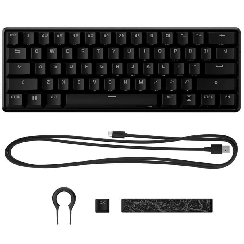 Teclado Mecanico Hyperx Alloy Origins 60 Negro Switch Red